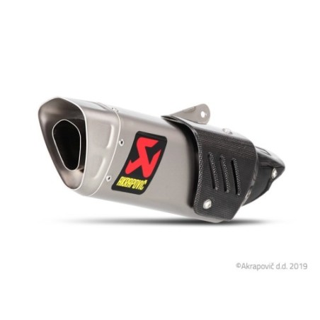 Akrapovic Silenziatore Omologato Carbonio Titanio per Yamaha MT 2010 / 2016-2021
