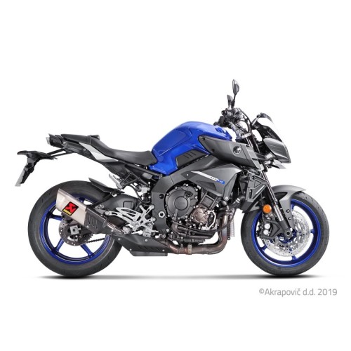 Akrapovic Silenziatore Omologato Carbonio Titanio per Yamaha MT 2010 / 2016-2021