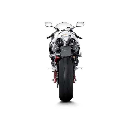 Akrapovic Scarico Omologato Carbonio per Yamaha YZF-R1 2009-2014