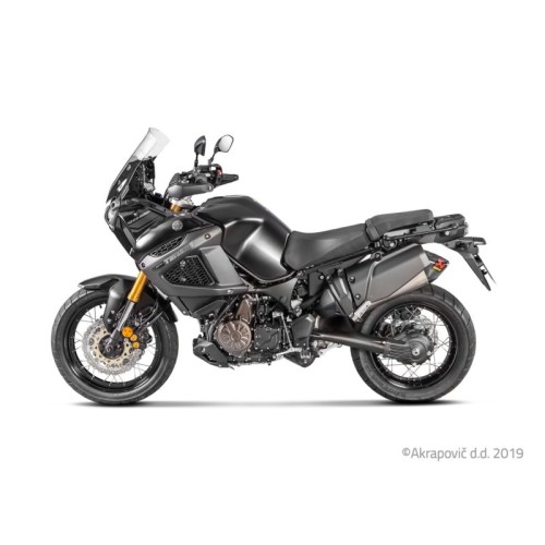 Akrapovic Silenziatore Omologato Carbonio Titanio per Yamaha XT 1200 Z 2010-2020
