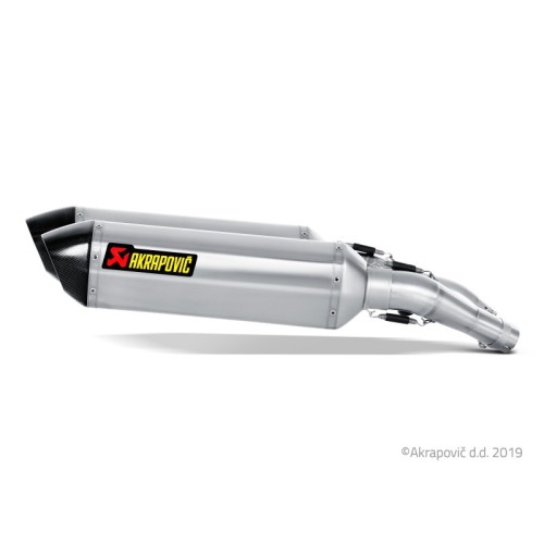 Akrapovic Silenziatore Omologato Titanio per Yamaha FJR 1300 2016-2020