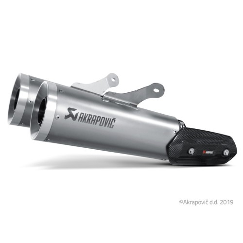 Akrapovic Scarico Omologato Titanio per Yamaha V-MAX 2009-2016