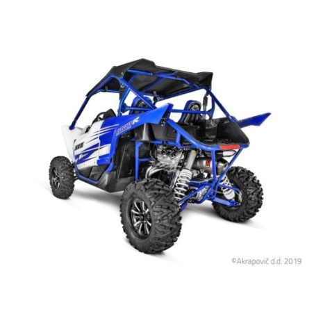 Akrapovic Scarico Completo Non omologato Carbonio Titanio per Yamaha YXZ1000R 2016-2026