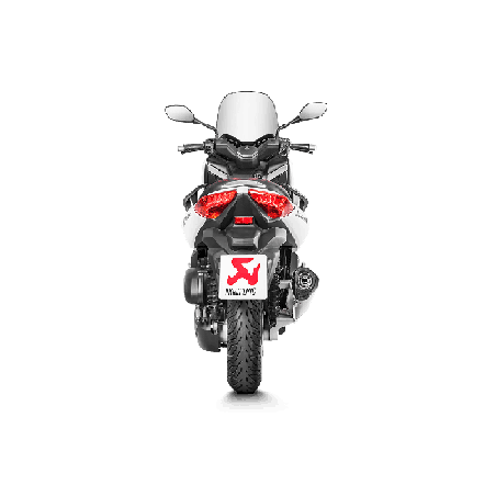 Akrapovic Silenziatore Omologato Inox per Yamaha X-MAX 125 2017-2020