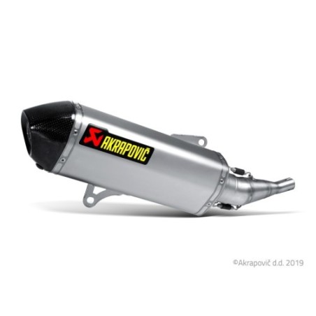 Akrapovic Silenziatore Omologato Carbonio Inox per Yamaha X-MAX 250 / X-CITY 250 2007-2016
