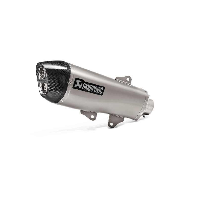 Akrapovic Silenziatore Omologato Inox per Yamaha X-MAX 400 / MAJESTY 400 2018-2020