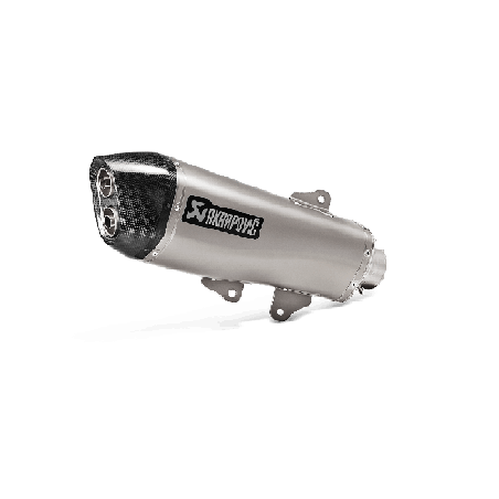Akrapovic Silenziatore Omologato Inox per Yamaha X-MAX 400 / MAJESTY 400 2018-2020