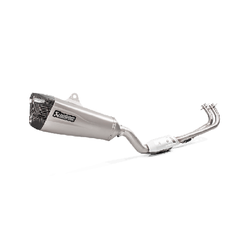 Akrapovic Scarico Completo Omologato Titanio Inox per Yamaha T-MAX 500 / T-MAX 530 / T-MAX 560 2017-2019