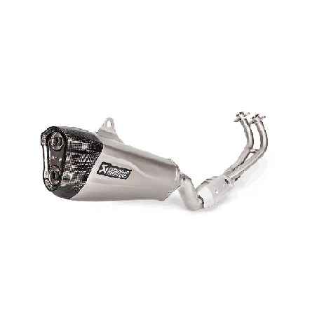 Akrapovic Scarico Completo Omologato Titanio Inox per Yamaha T-MAX 500 / T-MAX 530 / T-MAX 560 2017-2019