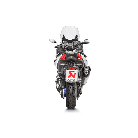 Akrapovic Scarico Completo Omologato Titanio Inox per Yamaha T-MAX 500 / T-MAX 530 / T-MAX 560 2017-2019