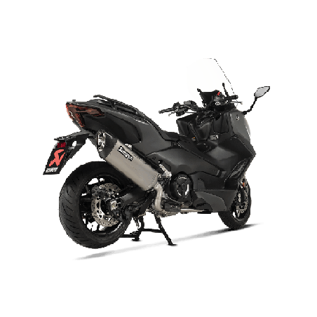 Akrapovic Scarico Completo Omologato Carbonio Titanio per Yamaha T-MAX 500 / T-MAX 530 / T-MAX 560 2020-2026