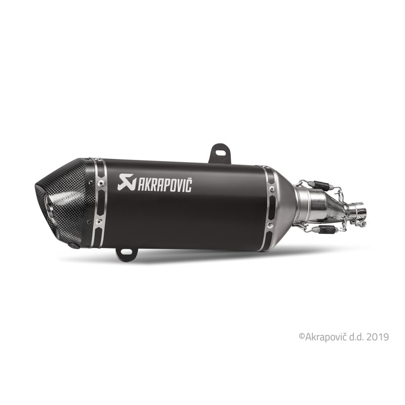 Akrapovic Silenziatore Omologato per Piaggio GTS 125
