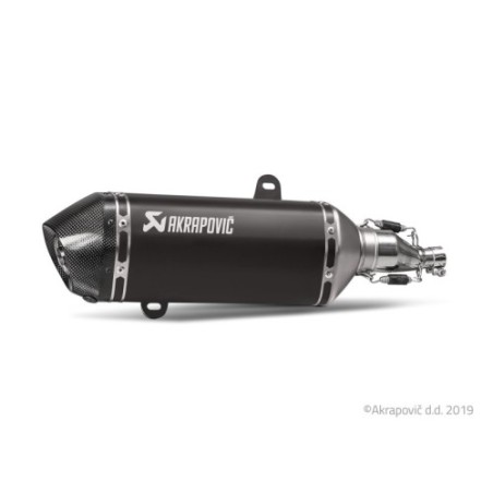 Akrapovic Silenziatore Omologato per Piaggio GTS 125