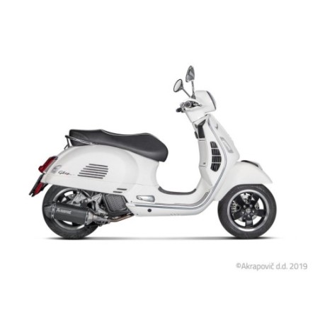 Akrapovic Silenziatore Omologato per Piaggio GTS 125