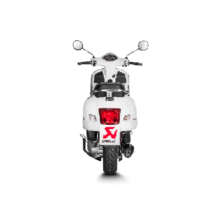 Akrapovic Silenziatore Omologato per Piaggio GTS 125