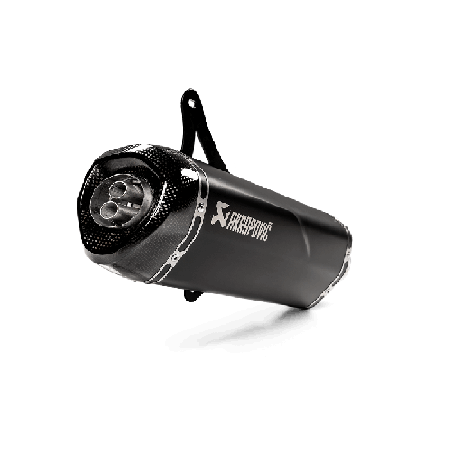 Akrapovic Silenziatore Omologato per Piaggio GTS 125 ie SUPER 09 / GTS 250 05 / GTS 300 / sei giorni 08 / GTV 250 2016 / 2013