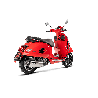 Akrapovic Silenziatore Inox per Piaggio GTS 125 ie SUPER 09 / GTS 250 05 / GTS 300 / sei giorni 08 / GTV 250 2016 / 2013