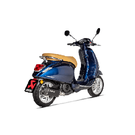 Akrapovic Slip-On Omologato per Piaggio Primavera 125 / 150ie 3V / Sprint 125 / modello con motore iGet 2021-2022