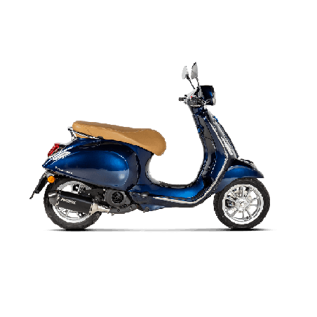 Akrapovic Slip-On Omologato per Piaggio Primavera 125 / 150ie 3V / Sprint 125 / modello con motore iGet 2021-2022