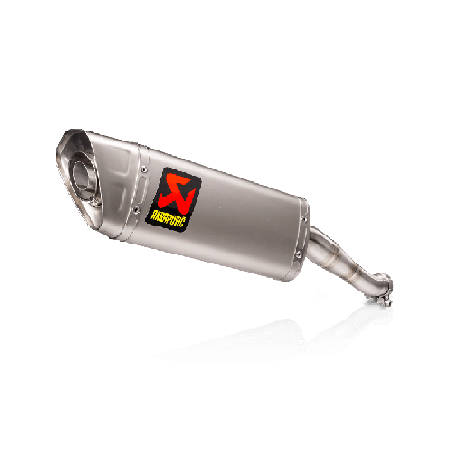 Akrapovic Silenziatore Non omologato Titanio per Piaggio DRAGSTER 125 / 200 2021-2024