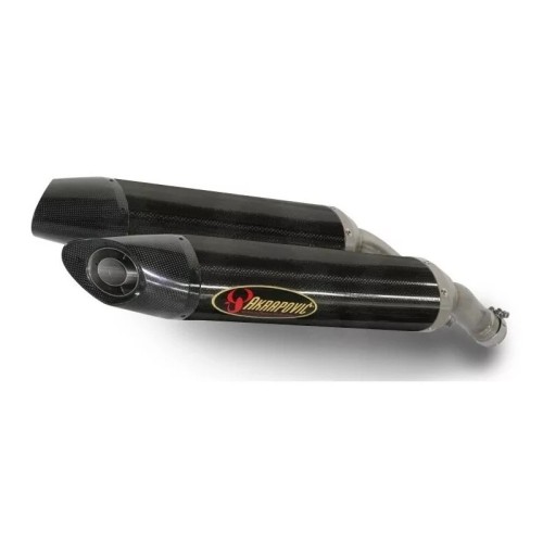 Akrapovic Scarico Omologato Carbonio per Yamaha YZF-R1 2004-2006