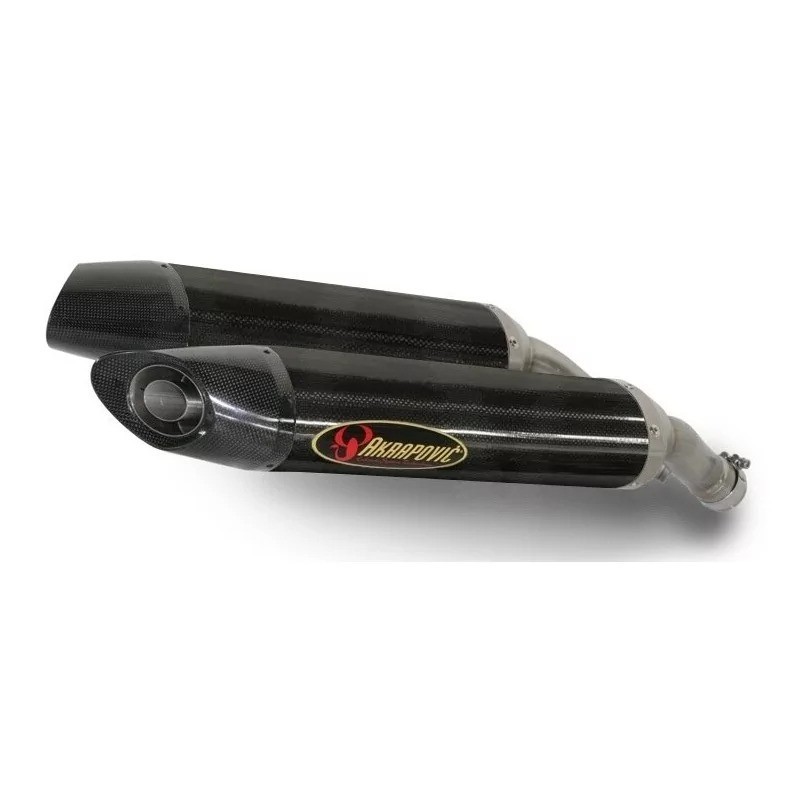 Akrapovic Scarico Omologato Carbonio per Yamaha YZF-R1 2004-2006