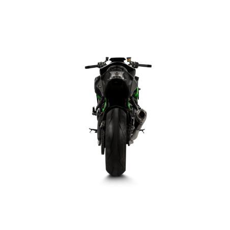 Akrapovic Slip-On Non omologato Titanio per Kawasaki Z H2 2020-2026