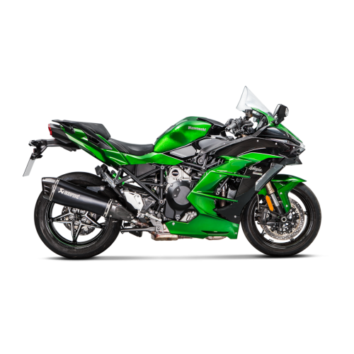 Akrapovic Silenziatore Omologato per Kawasaki NINJA H2 SX 2018-2020