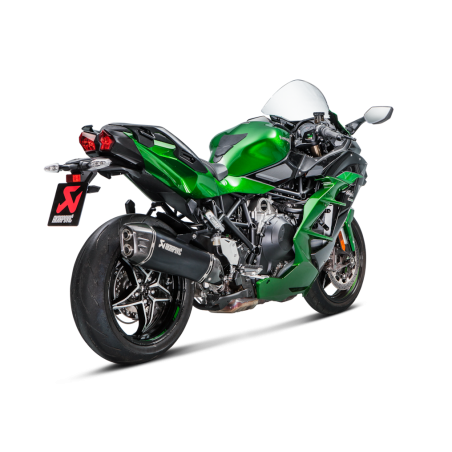 Akrapovic Silenziatore Omologato per Kawasaki NINJA H2 SX 2018-2020