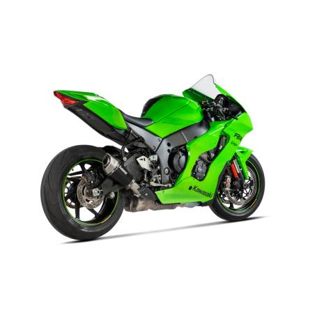 Akrapovic Slip-On Carbonio Titanio per Kawasaki ZX- R 2010 / 2021-2024