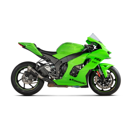 Akrapovic Slip-On Carbonio Titanio per Kawasaki ZX- R 2010 / 2021-2024