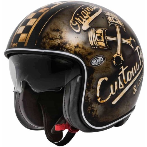 Casco Jet Premier Classic Grafica OP9BM | Motorsportstore