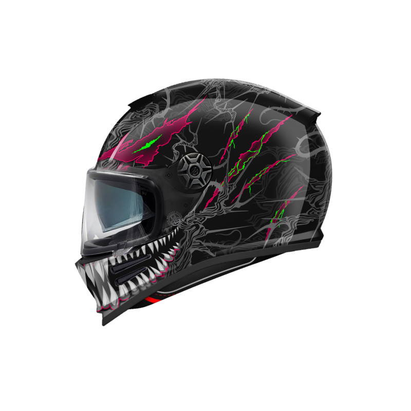 Casco Integrale Premier Commander Grafica AL Nero Opaco | Motorsportstore