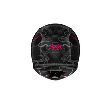 Casco Integrale Premier Commander Grafica AL Nero Opaco | Motorsportstore