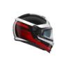 Casco Integrale Premier Commander Grafica DA Bianco Rosso Nero Opaco | Motorsportstore
