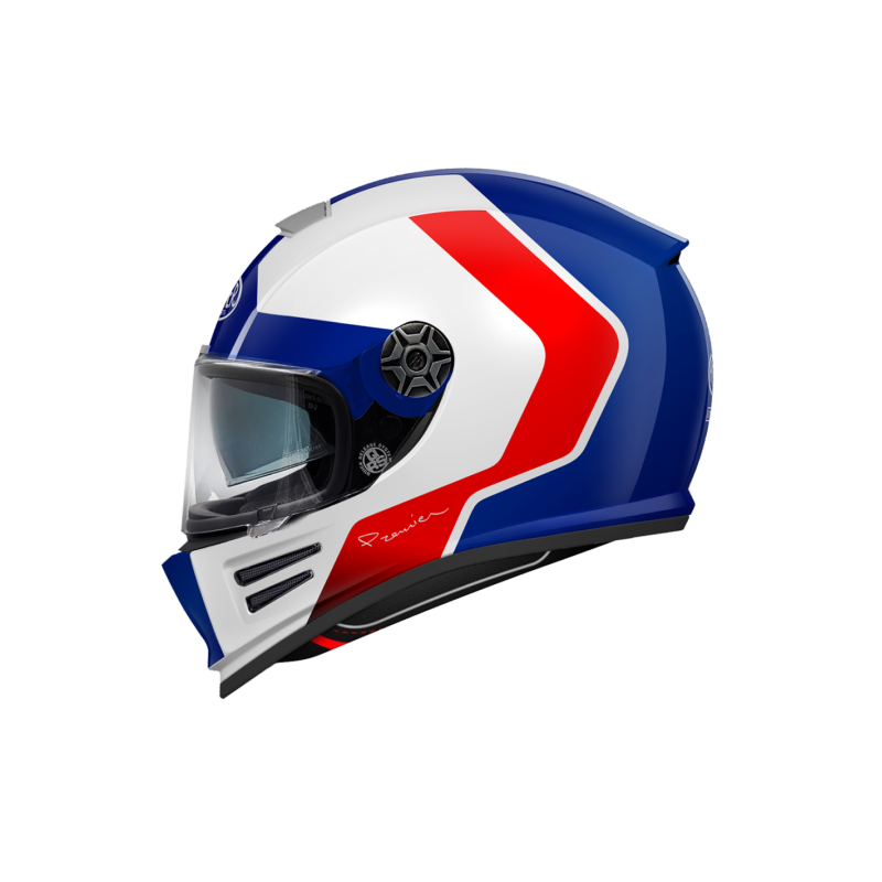 Casco Integrale Premier Commander Grafica GP Rosso Nero Opaco | Motorsportstore
