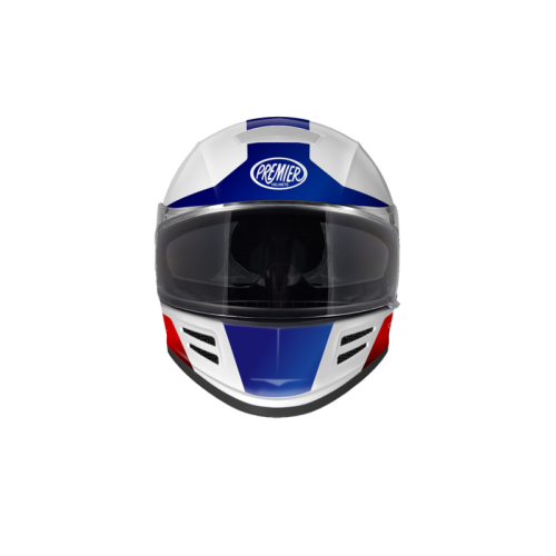 Casco Integrale Premier Commander Grafica GP Rosso Nero Opaco | Motorsportstore