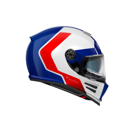 Casco Integrale Premier Commander Grafica GP Rosso Nero Opaco | Motorsportstore