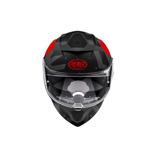 Casco Integrale Premier Devil Grafica TP Nero Titanio Nero Opaco | Motorsportstore