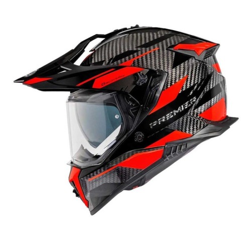 Casco Enduro Adventure Premier Discovery Carbonio Grafica EA2 | Motorsportstore