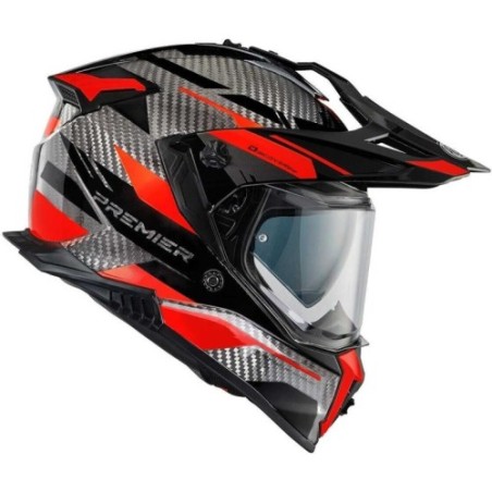 Casco Enduro Adventure Premier Discovery Carbonio Grafica EA2 | Motorsportstore