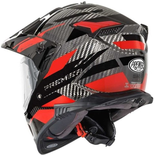 Casco Enduro Adventure Premier Discovery Carbonio Grafica EA2 | Motorsportstore