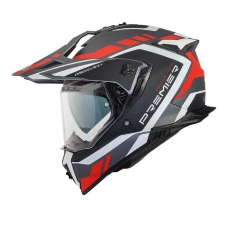 Casco Enduro Adventure Premier Discovery Grafica GL17BM | Motorsportstore
