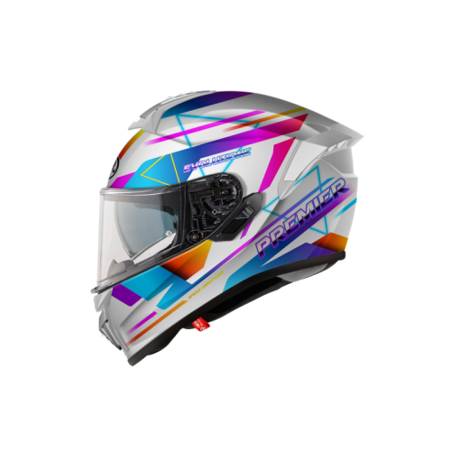 Casco Integrale Premier Evoluzione Grafica RT Bianco | Motorsportstore