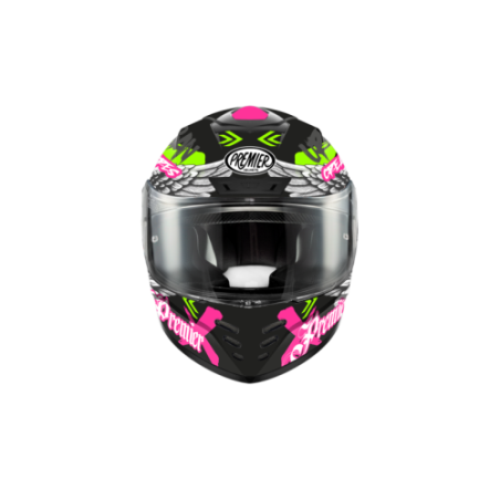 Casco Integrale Premier Monza Evo Grafica HA Grafica 16 Nero Opaco | Motorsportstore