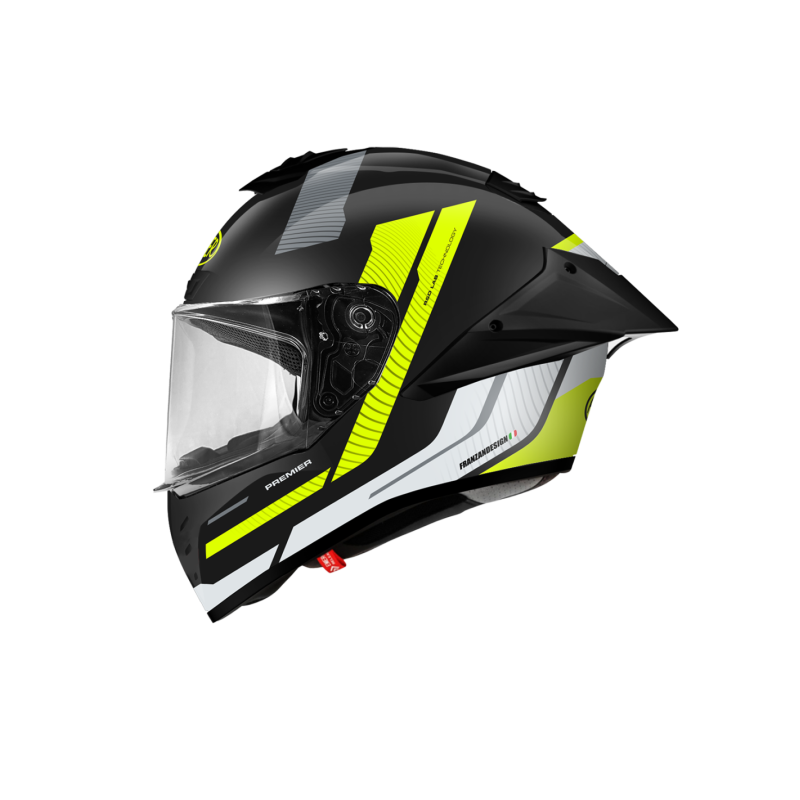 Casco Integrale Premier Monza Evo Grafica KS Grafica Y9 Nero Opaco | Motorsportstore
