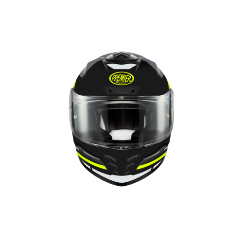 Casco Integrale Premier Monza Evo Grafica KS Grafica Y9 Nero Opaco | Motorsportstore