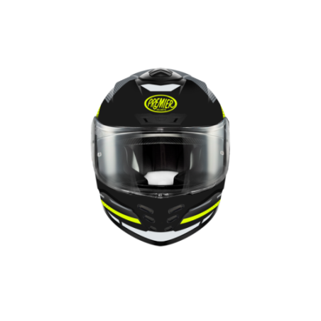 Casco Integrale Premier Monza Evo Grafica KS Grafica Y9 Nero Opaco | Motorsportstore