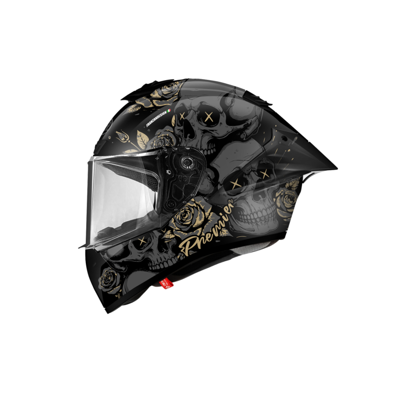 Casco Integrale Premier Monza Evo Grafica RO Grigio | Motorsportstore