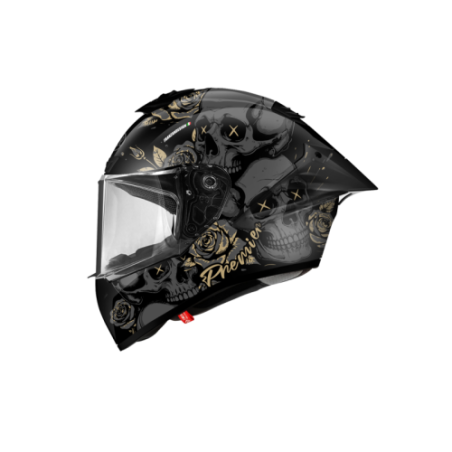 Casco Integrale Premier Monza Evo Grafica RO Grigio | Motorsportstore